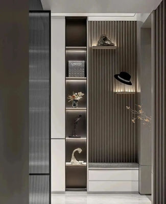 CE / ISO9001 Bảng gỗ lát Wpc Tấm trang trí Wpc Chống tia cực tím