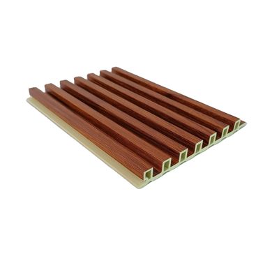 Thiết kế hiện đại Bảng tường WPC chất lượng cao Bức tường ẩm ẩm TV nền Bức tường