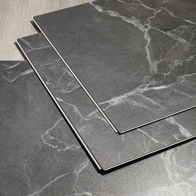 Nội thất chống nước PVC SPC gỗ đá cẩm thạch Bảng tường Click Vinyl Bọc tường