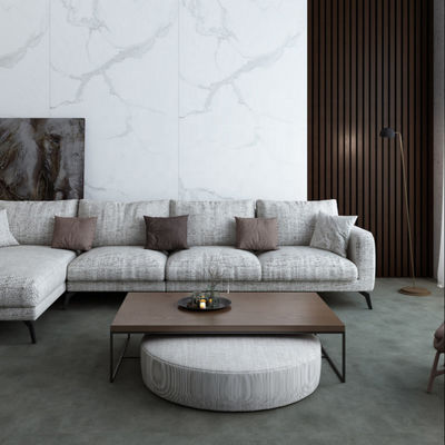 Hỏa chống cháy Solid Board Bức tường chống nước nhựa 1220 * 2440mm SPC Văn phòng Bức tường nhà ở