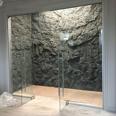 Ánh sáng trang trí Pu Stone Wall Panel Wpc Nội thất