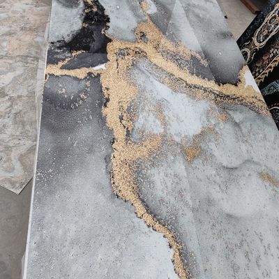 Cao mật độ PVC bọt 1220 * 2440 đá cẩm thạch PVC tấm UV chống nước tấm UV