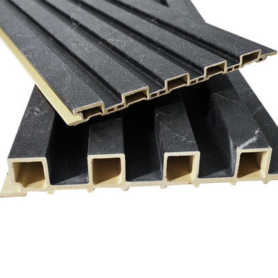 Thiết kế nội thất hiện đại Louver trang trí 3d Wpc Wall Panel cho tường hoặc trần nhà và TV trong nhà