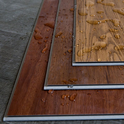 Sàn SPC 7mm 8mm sang trọng Mẫu miễn phí Chống thấm nước Khóa Click Ván sàn Vinyl cứng nhắc cho sử dụng trong nhà Phòng tập thể dục Văn phòng