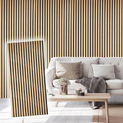 Các tấm âm thanh Bảng tường Bảng PET MDF Thiết kế tường âm thanh cho đồ nội thất Bảng tường gỗ âm thanh thiết kế hiện đại linh hoạt