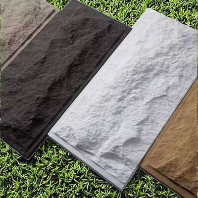 Tấm ốp tường PU trang trí bằng đá polyurethane thiết kế hiện đại, nhẹ, khổ lớn cho khách sạn và sử dụng trong nhà, sản xuất tại Trung Quốc