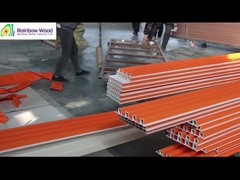 Nội thất gỗ nhựa composite cladding floated tường bảng Wpc nội thất tường bảng