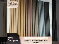 Tấm ốp tường WPC PVC vân gỗ chất lượng cao, tấm ốp trang trí nội thất