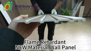 Tấm ốp tường gỗ WPC để trang trí khách sạn gia đình